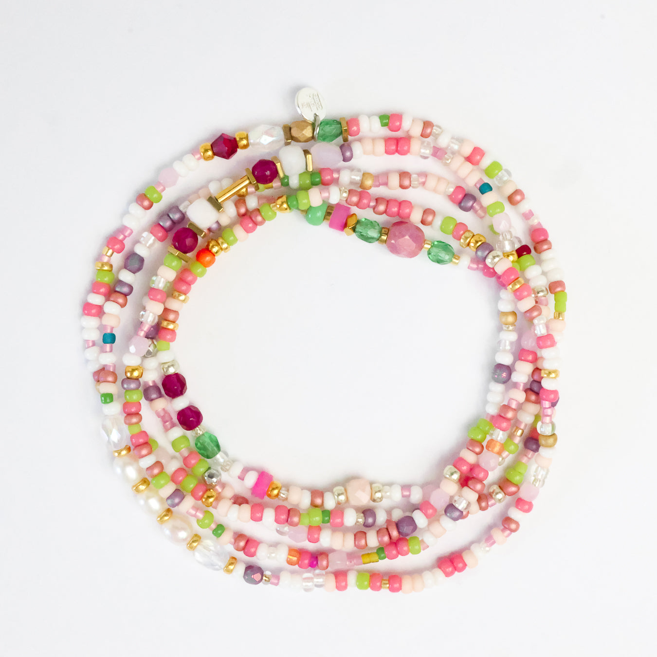 Sautoir ou 6 tours poignet Glycine