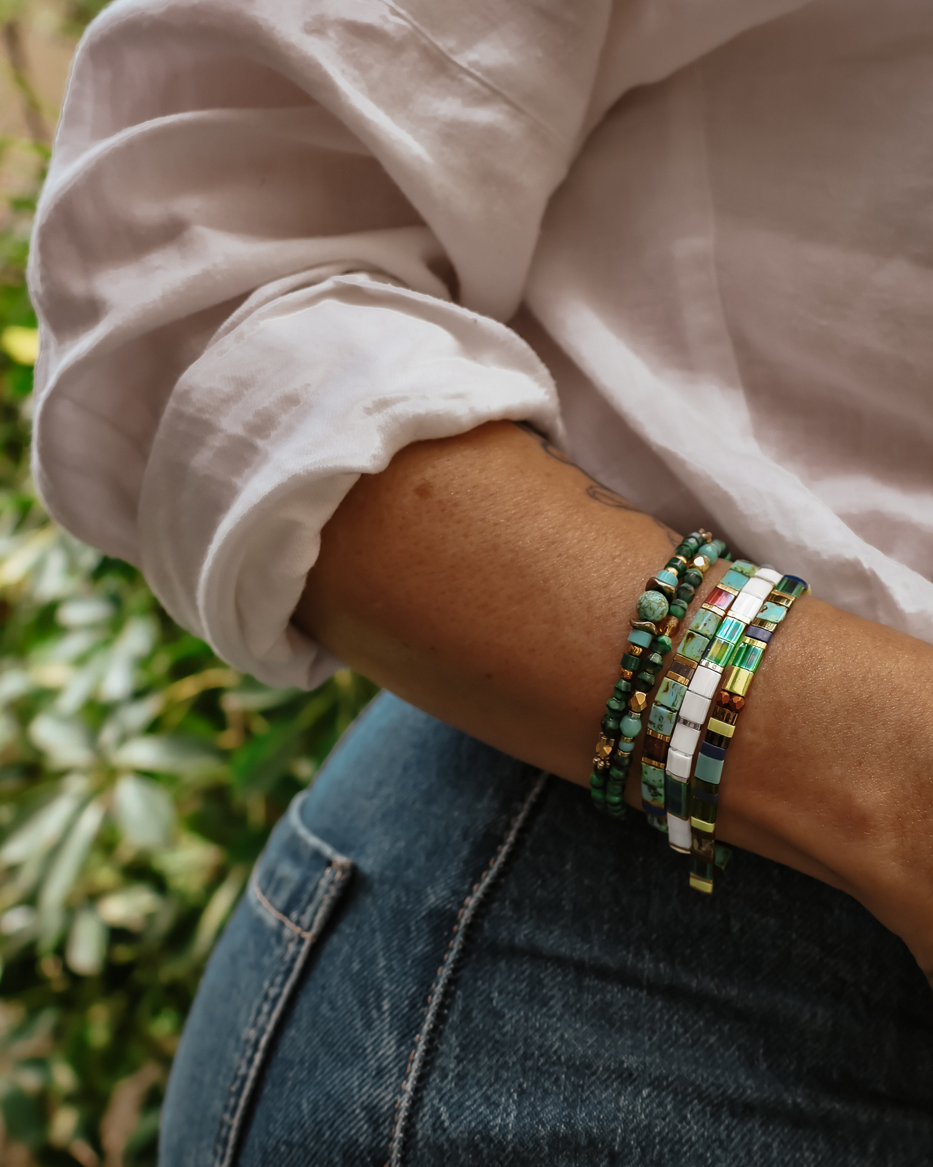 Bracelet GREEN FOREST multi