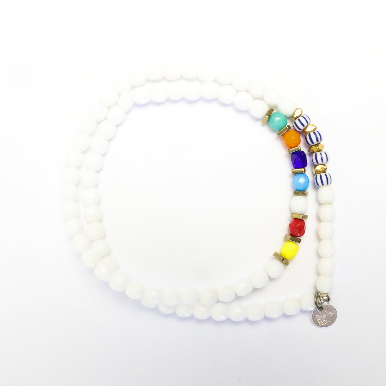 Bracelet 2 tours - Choker  24-7 COLORFULL