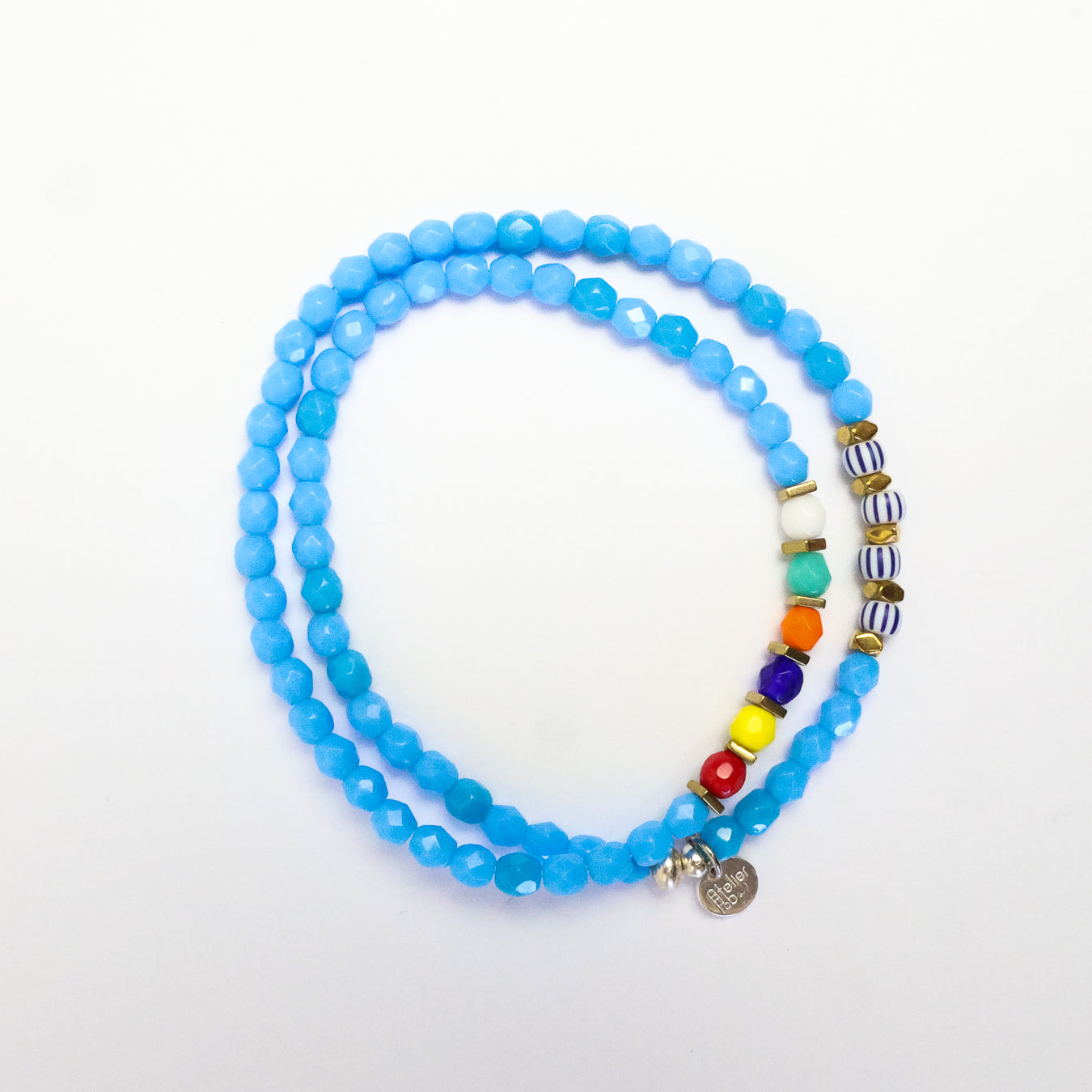 Bracelet 2 tours - Choker  24-7 COLORFULL