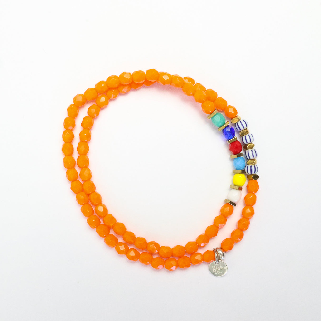 Bracelet 2 tours - Choker  24-7 COLORFULL