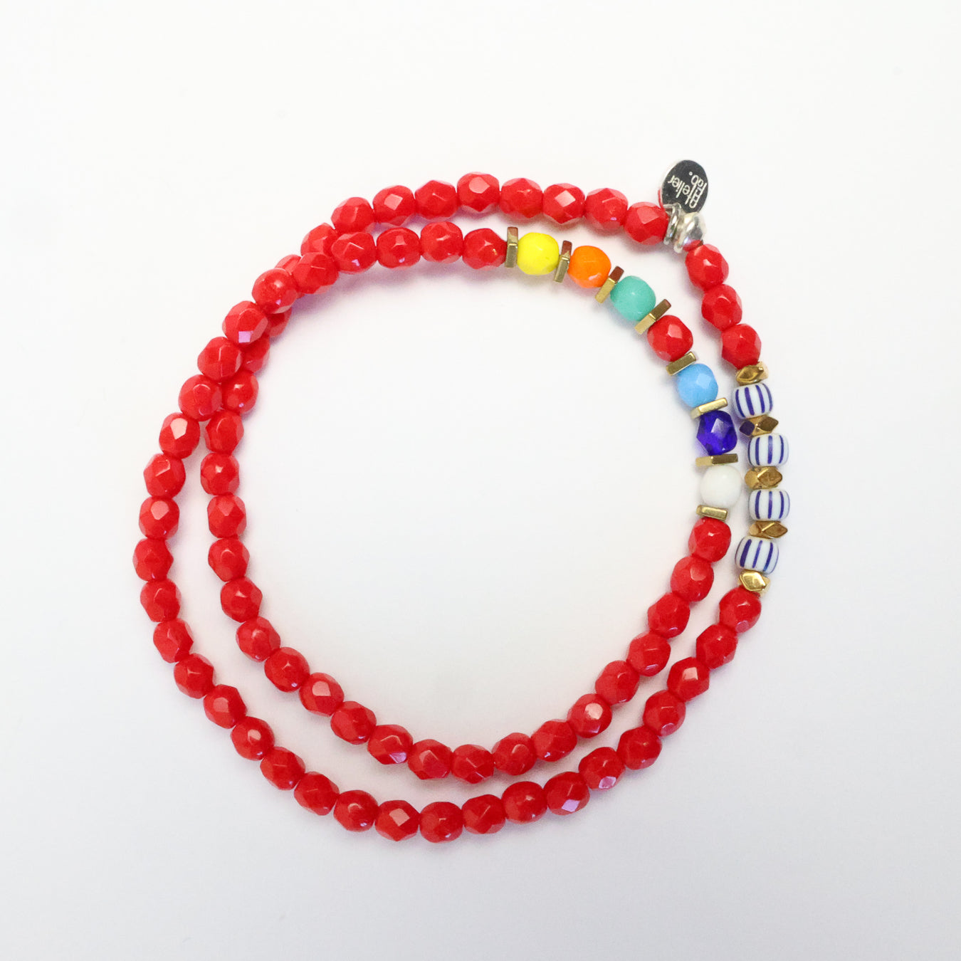 Bracelet 2 tours - Choker  24-7 COLORFULL