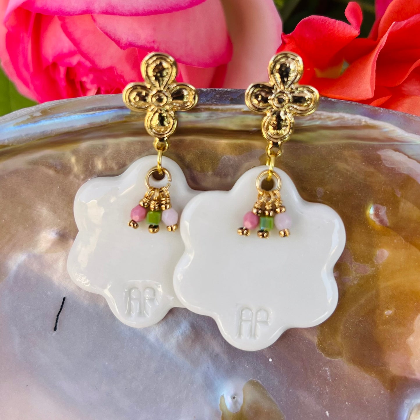 BOUCLES D'OREILLES collection CAPUCINE