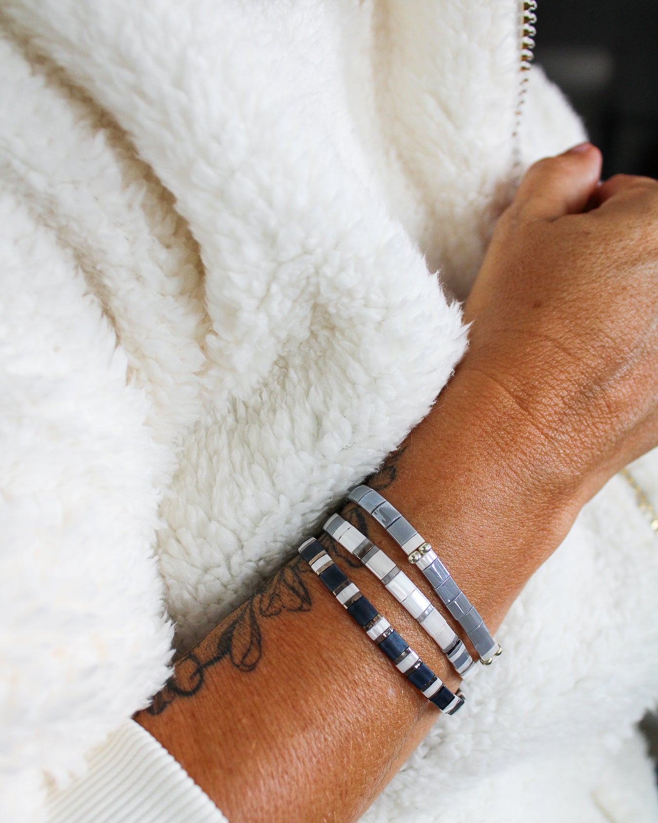 Bracelet SOFT GREY gris