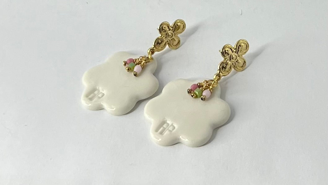 BOUCLES D'OREILLES collection CAPUCINE